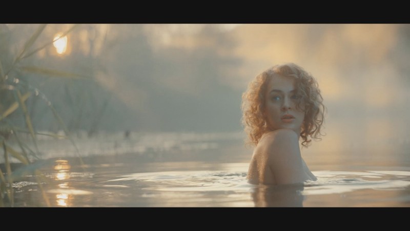 Aglaya Tarasova in the film Tanks