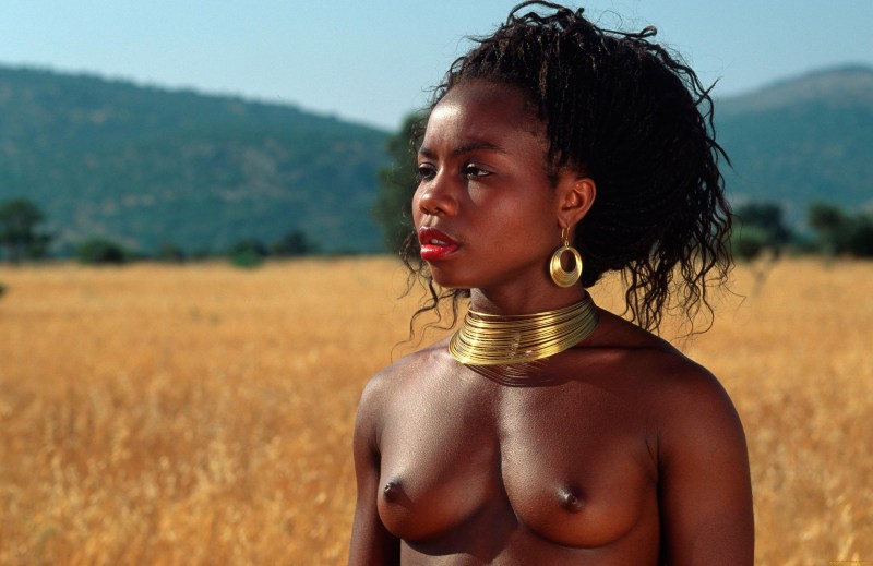 Naked women of wild tribes