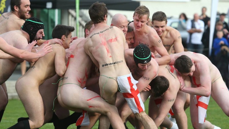 Naked men New Zealand
