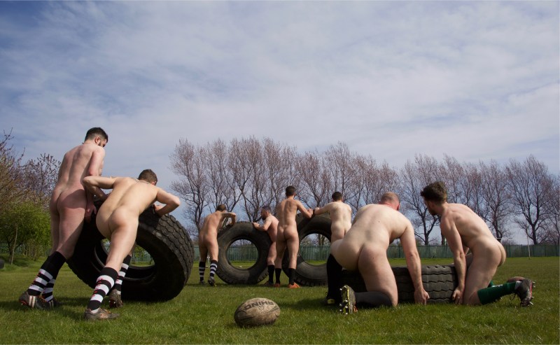 Rugby naked men women