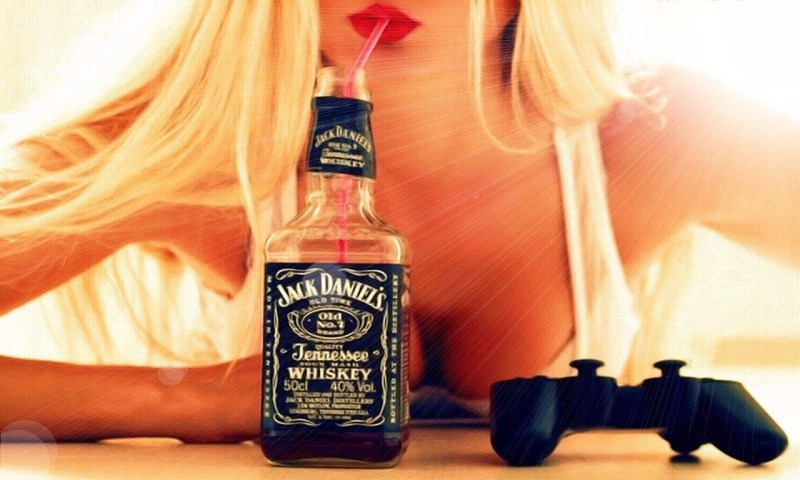 Drunk woman lying on the street