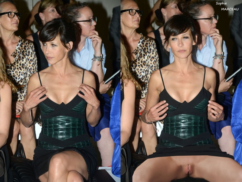 Sophie Marso in an erotic film