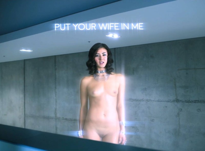 Elsa Pataki Naked in the film