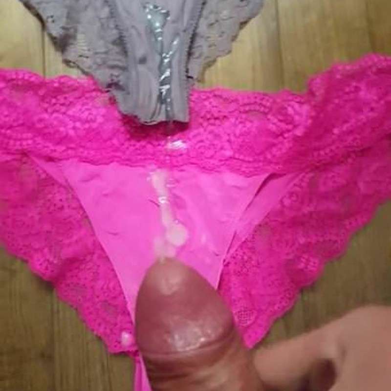 The girl finished in panties