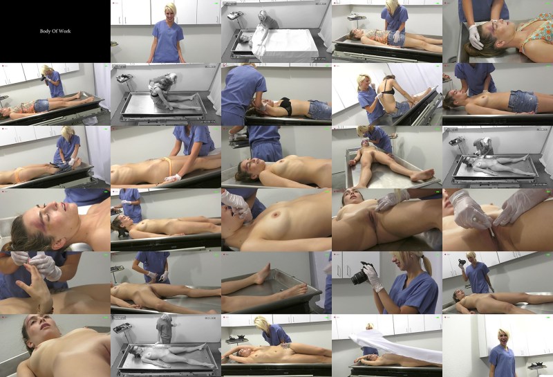 Evelina Blödans naked nurse