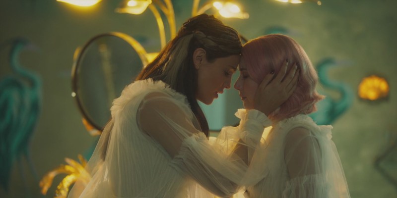 Ace Gonzalez and Emma Roberts