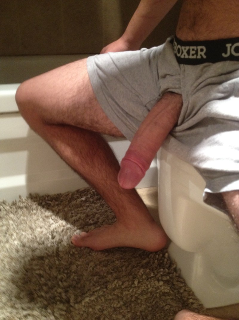 Big naked butt of men