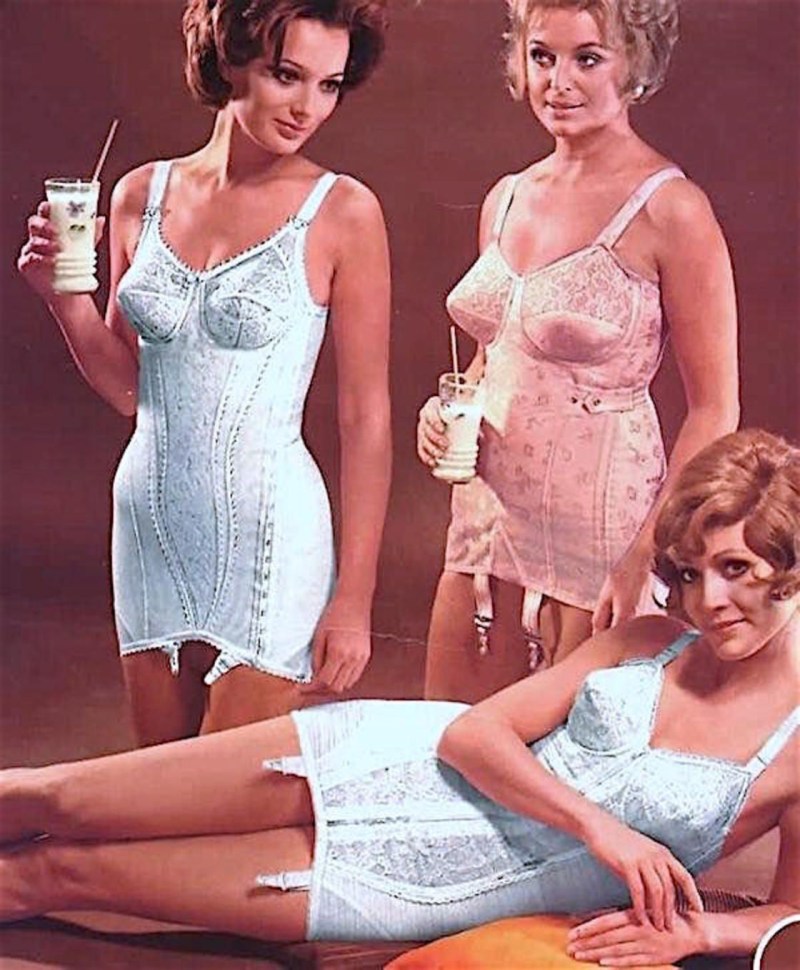 Girdles Mieder Corseletes Louis Retro