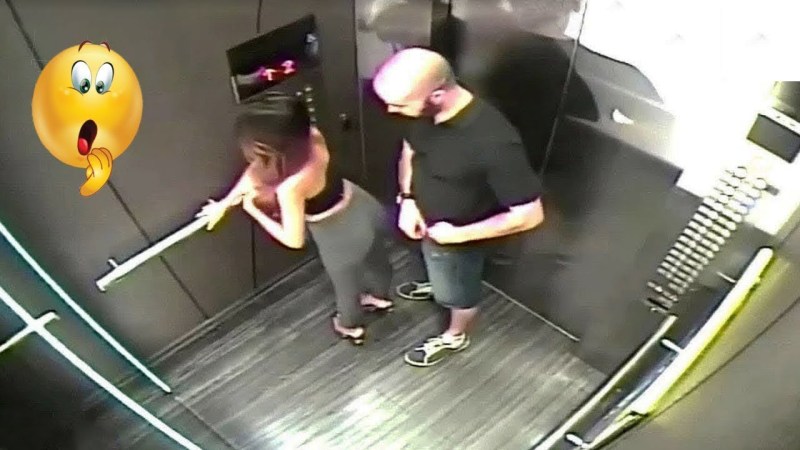 The cameras of video surveillance were photographed