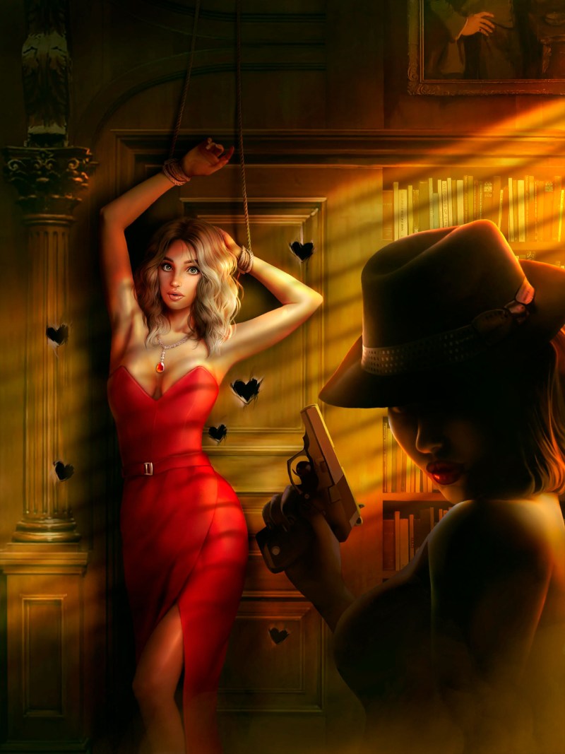 A man with wings of an angel