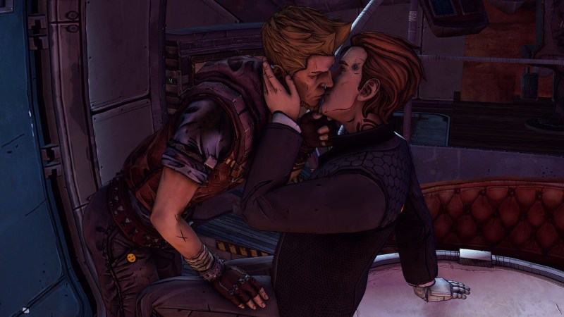 Tales from the borderlands Sasha and Reese Kiss