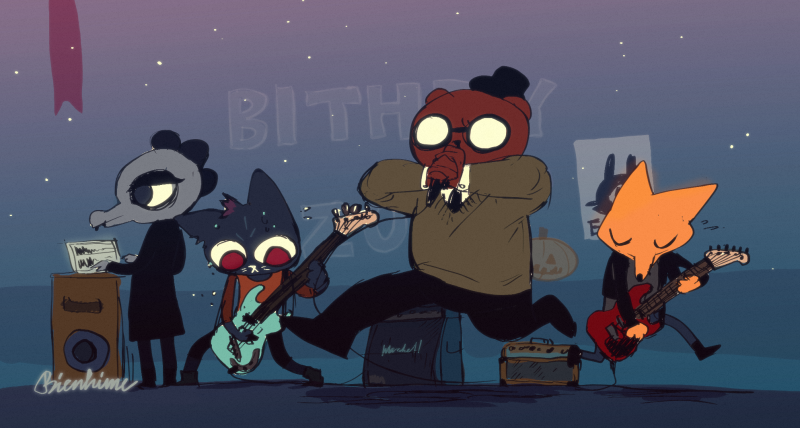 Night in the Woods room May