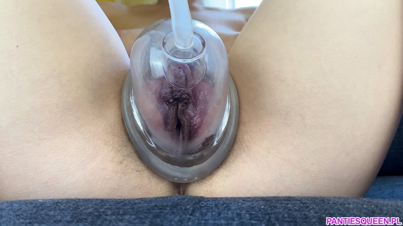 Vagina after a vacuum pump