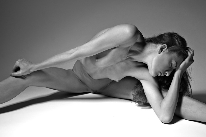 Naked Tanya Officer on the Beach