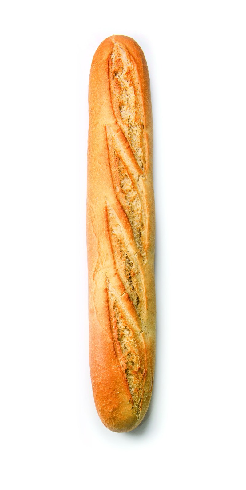 A man with a baguette