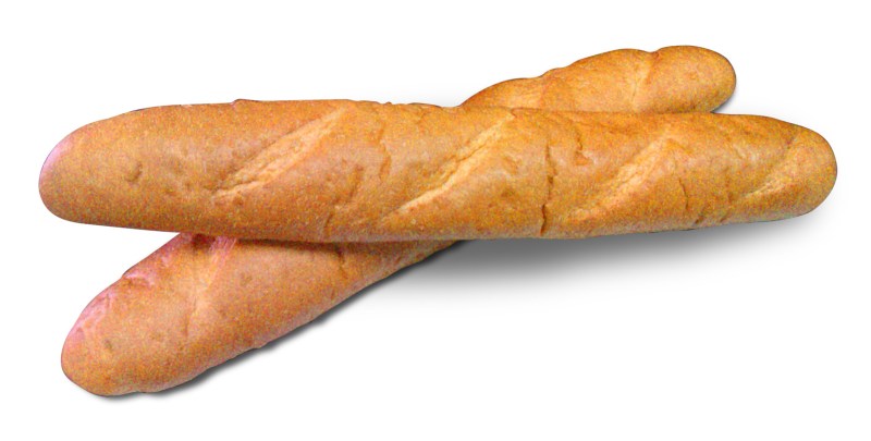 Baguette Pain Oil Painting
