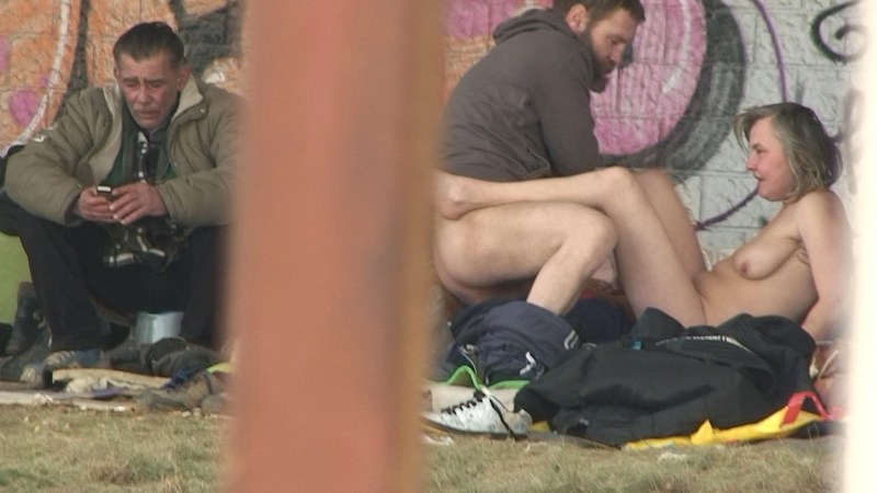 The old bums of the blowjob