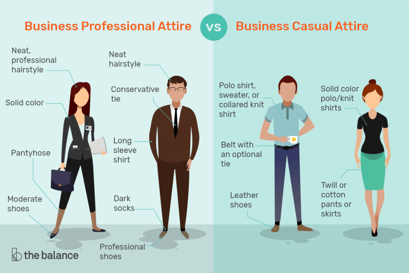 Dress code business casual
