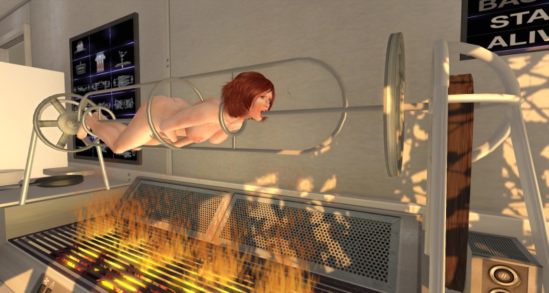 Parties with naked chicks