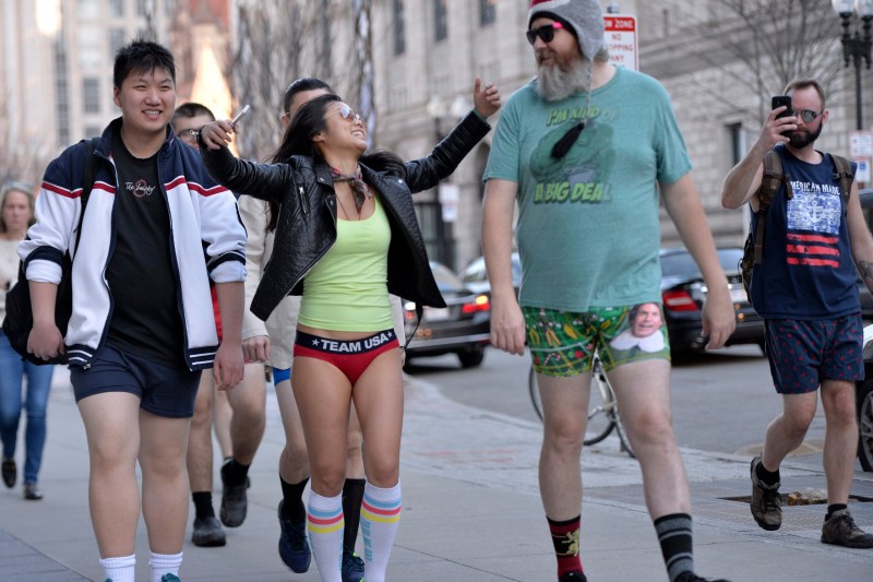 Film a rider needs ... no ... pants