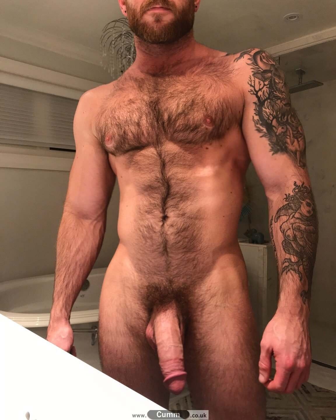 Naked Guy Shows His Hairy Penis (46 photos) pic