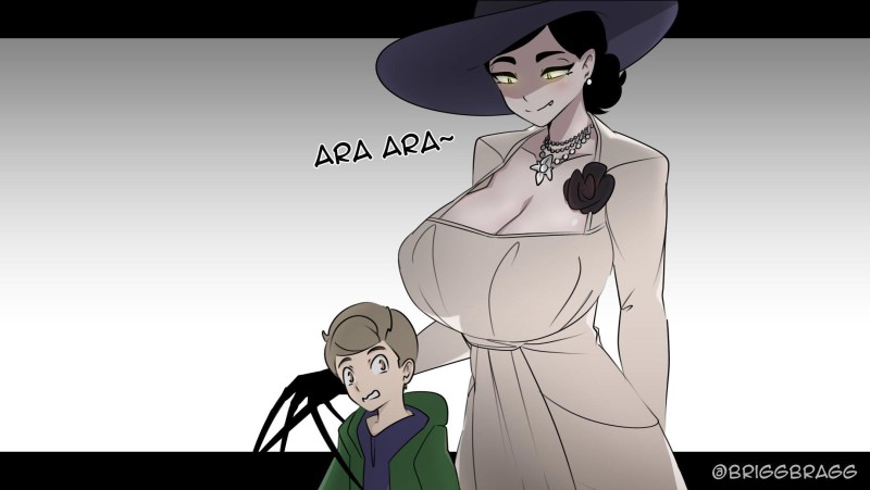 Lady Dimetrescu and Itan