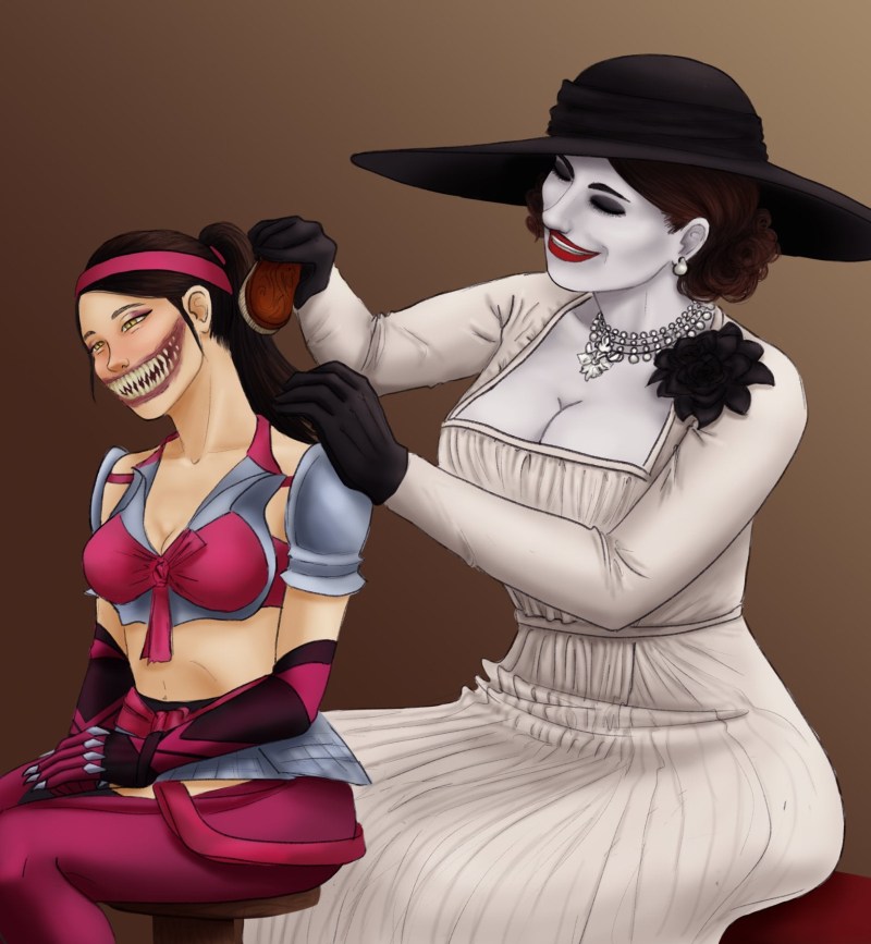 Dimitress Lady Resident Evil Furry