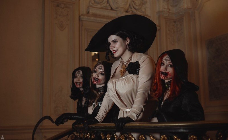 Resident Evil 8 daughter Lady Dimitrescu