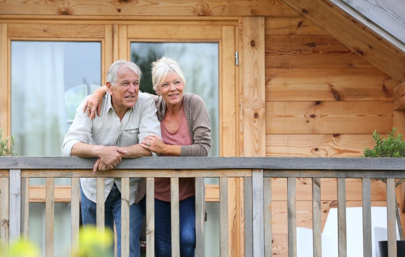 Older people in the country