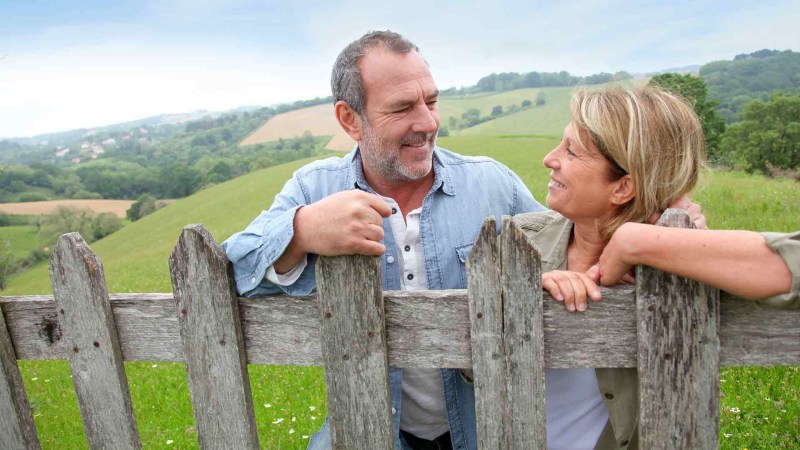Big boobs of village women