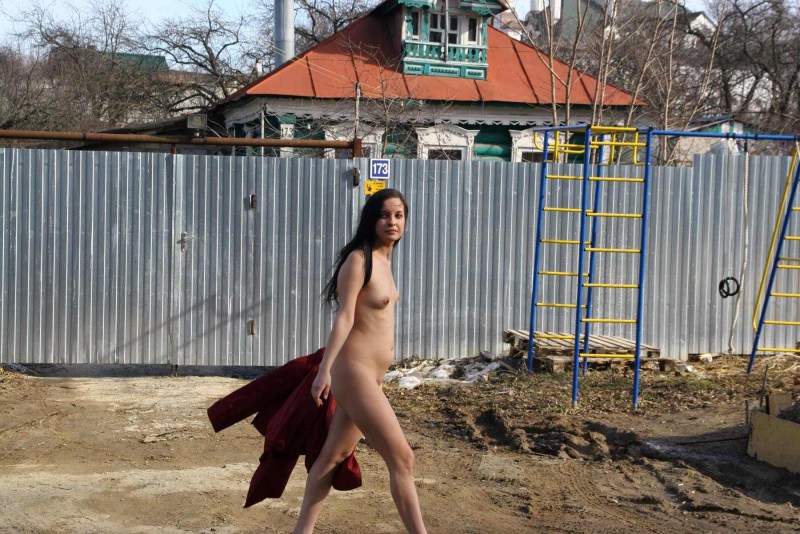 Fuck in nature with bust