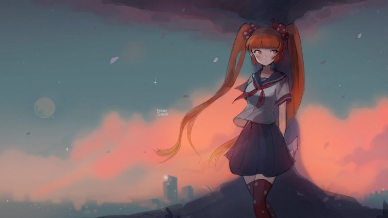 Yanderes simulator with Sosana