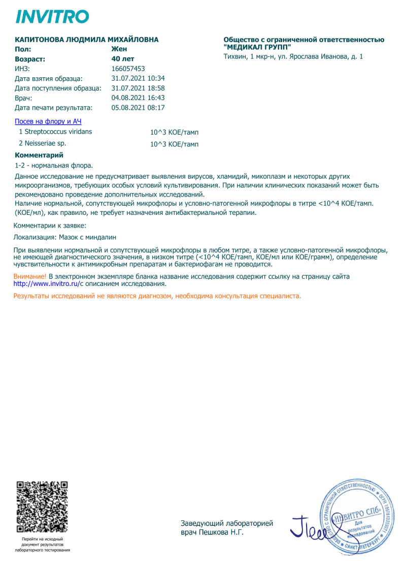 Invitro Coronavirus test