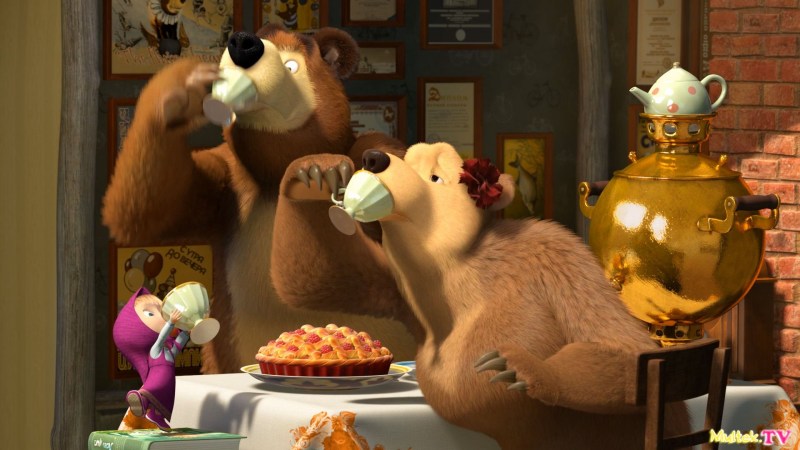 Masha and the Bear Samovar