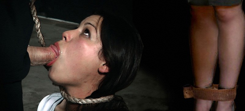 Erotic comic book BDSM Hanging