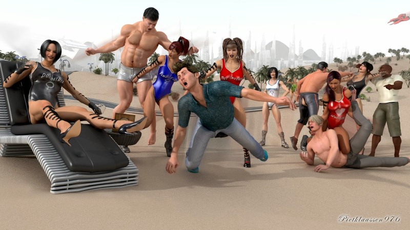 Hentai Anime Ballbasting