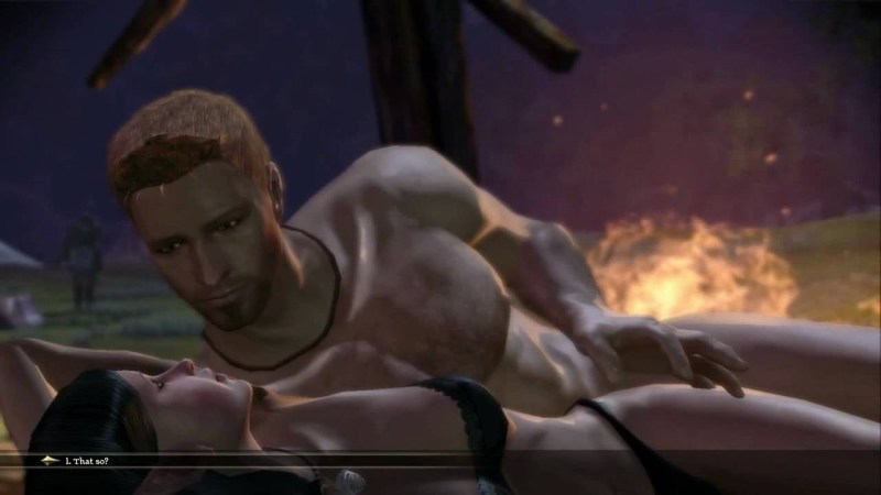 Dragon Age Origins Alistair Scene