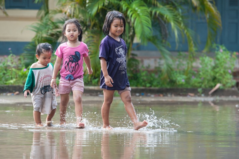Family in sunglasses