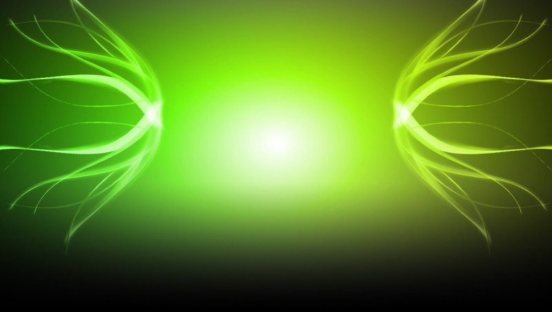 Beautiful green effect