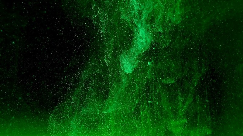 Green background for presentation for children