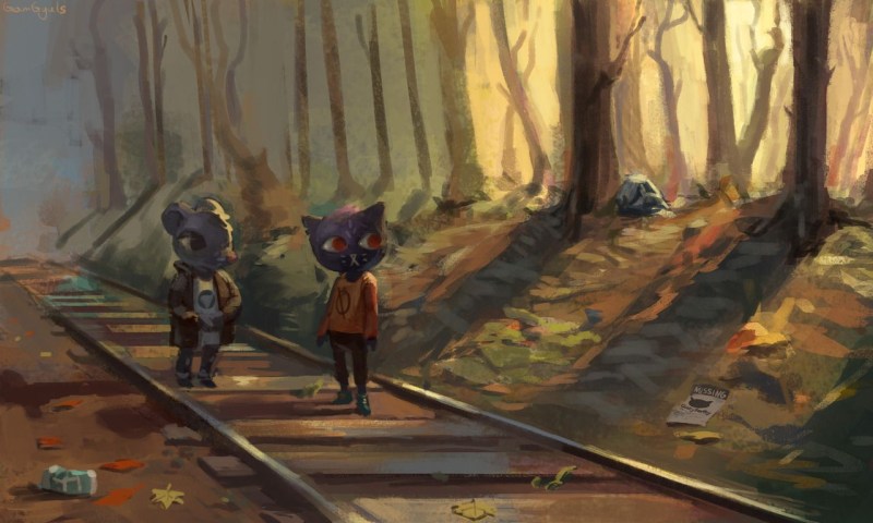 May Borovsky Night in the Woods Hentai