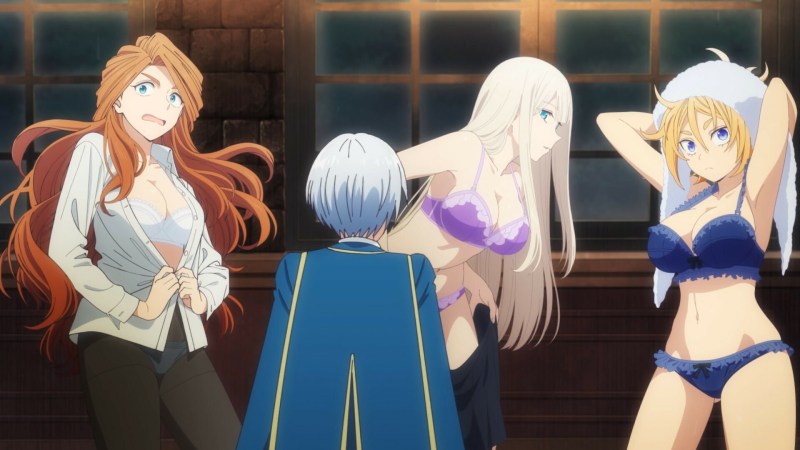 Vermey in a golden anime