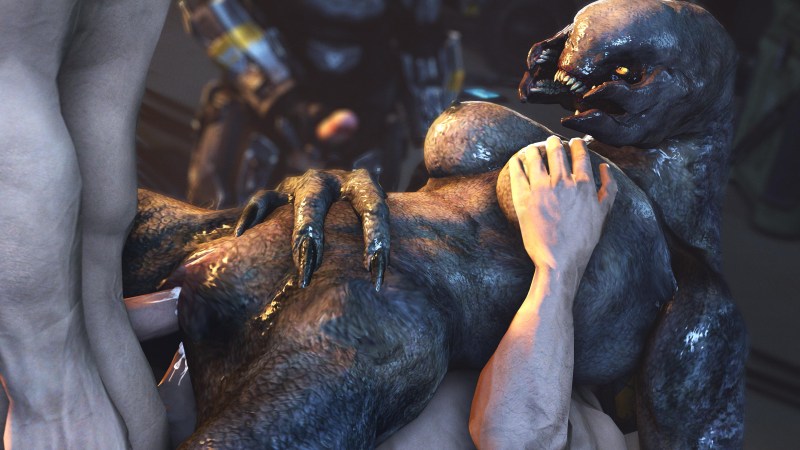 Alien ISOLATION RIPLI and Alien Hentai