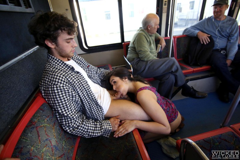 Gangbang on the bus 3D