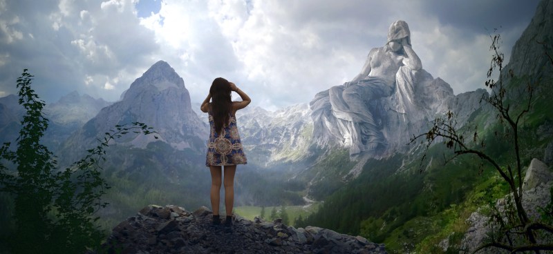 Romantic anime landscapes