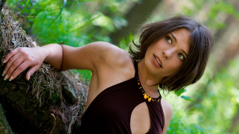 Photos of naked women in the forest