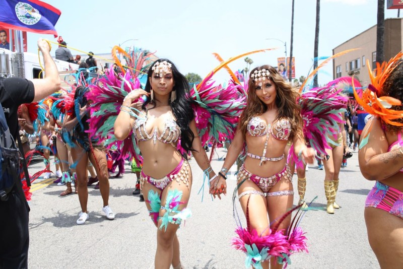 Big breasts of the carnival