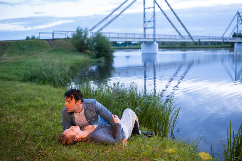 Olga Petrikova in a swimsuit