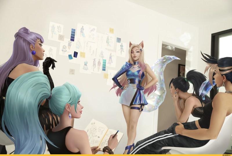 Lana Rhoades in shorts