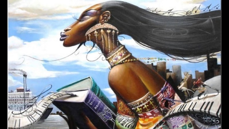 Woman reflecting a man quote